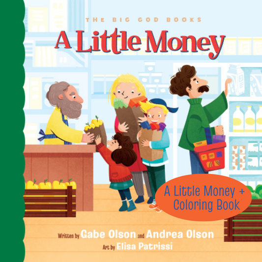 A Little Money + Coloring Book